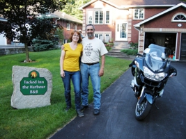 Motorcycle Friendly Tucked Inn The Harbour B and B